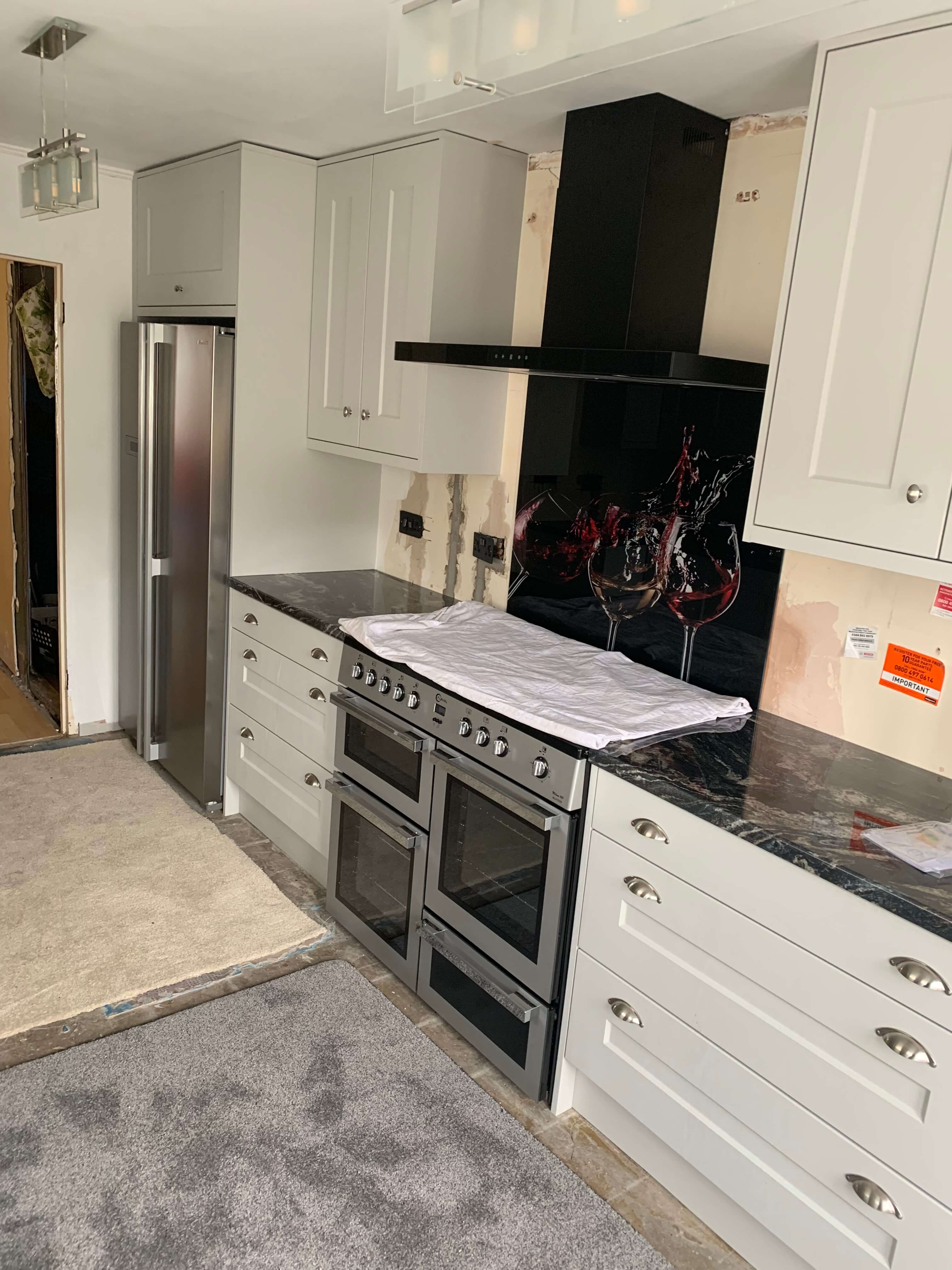 Galley Kitchen For Mr &Amp; Mrs T Of Bideford