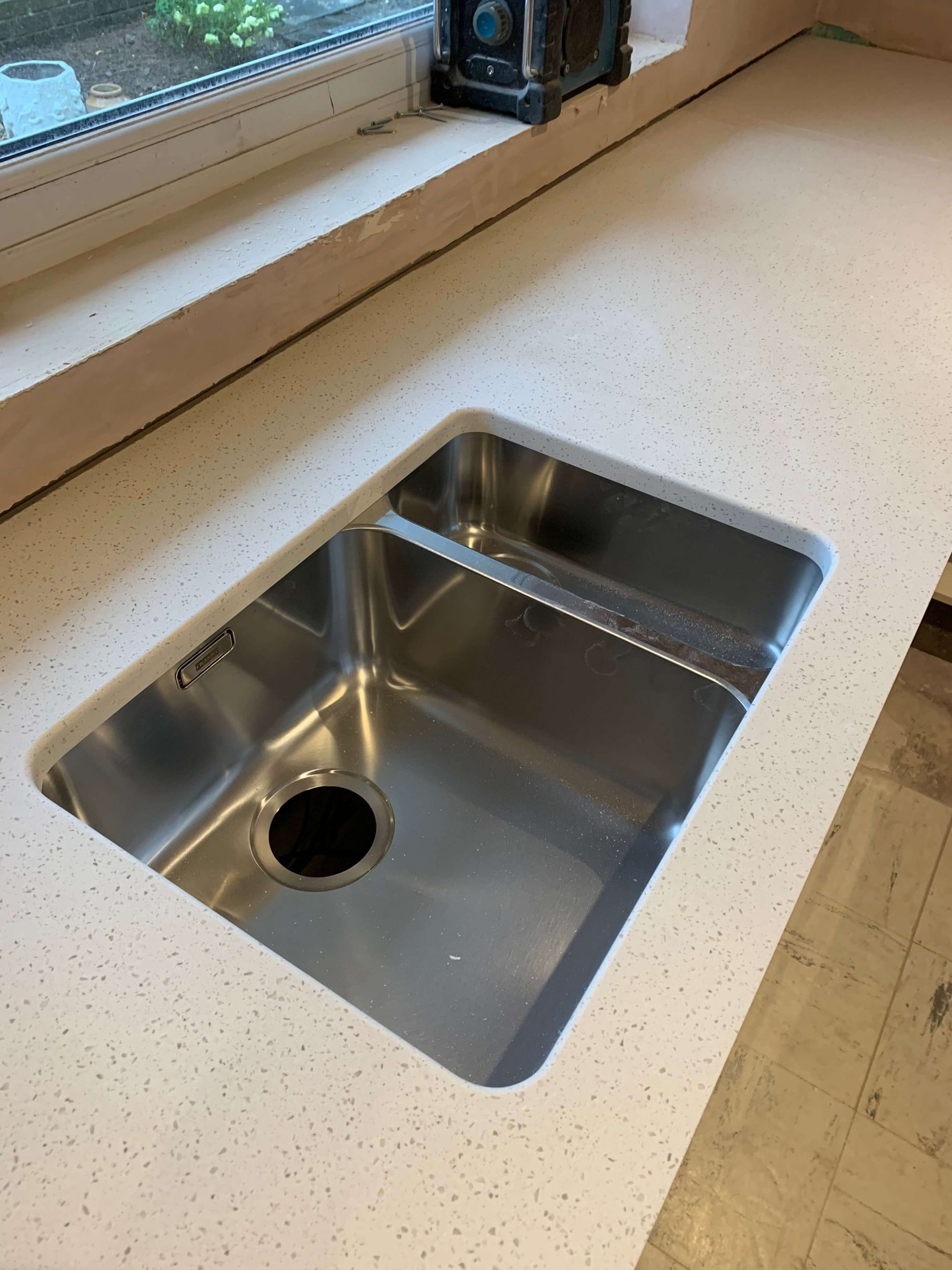 Sink Cut Out Machined And Sanded